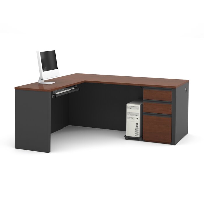 Ebern Designs Kenworthy Reversible LShaped Executive Desk & Reviews Wayfair.ca